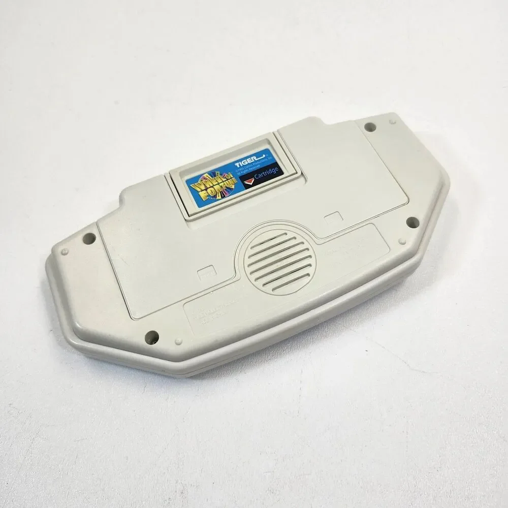 Wheel of Fortune Handheld Game Vintage 1995 Tiger Electronics Tested Works